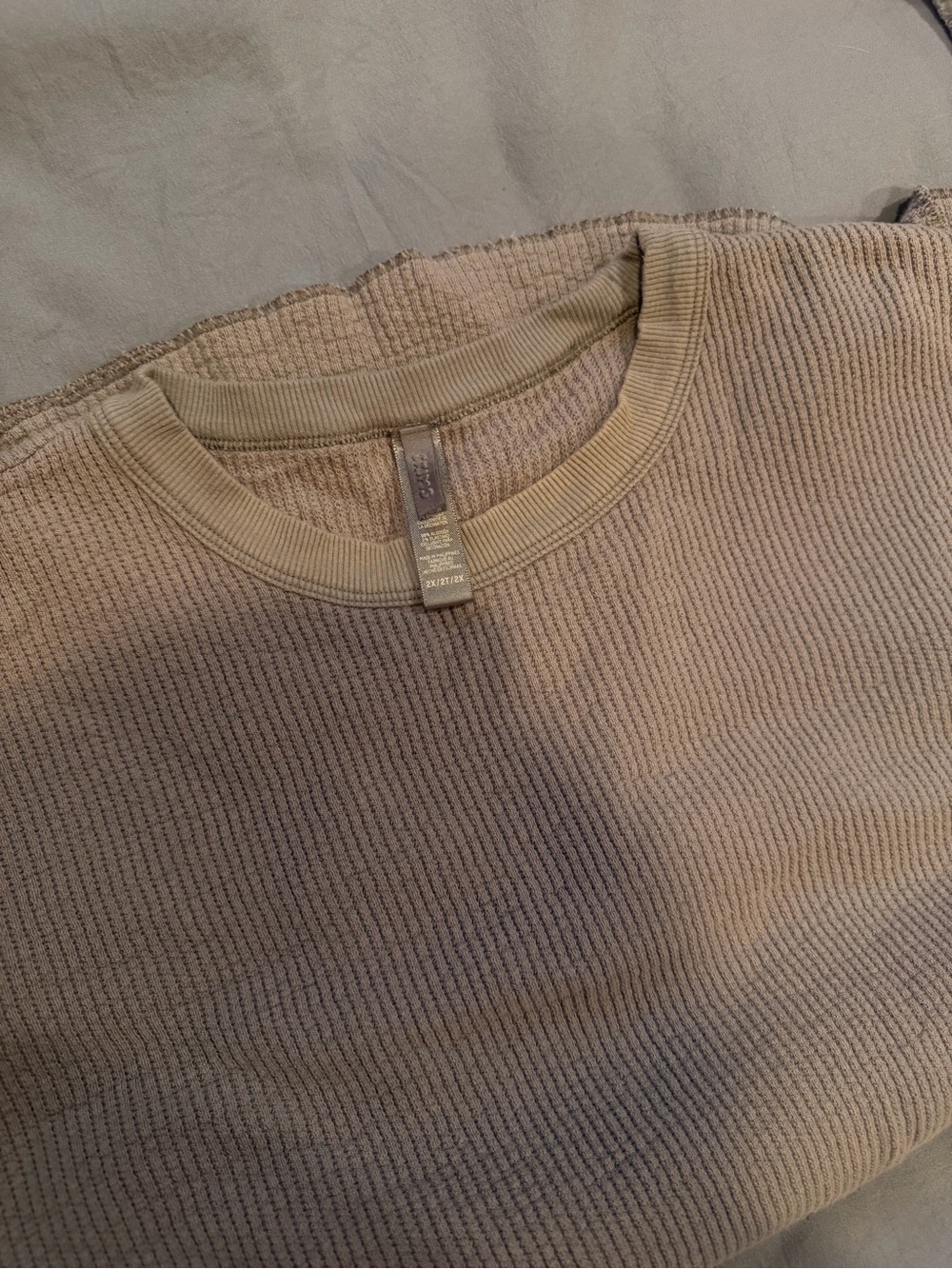 Men's Crewneck Thermal skims shirt